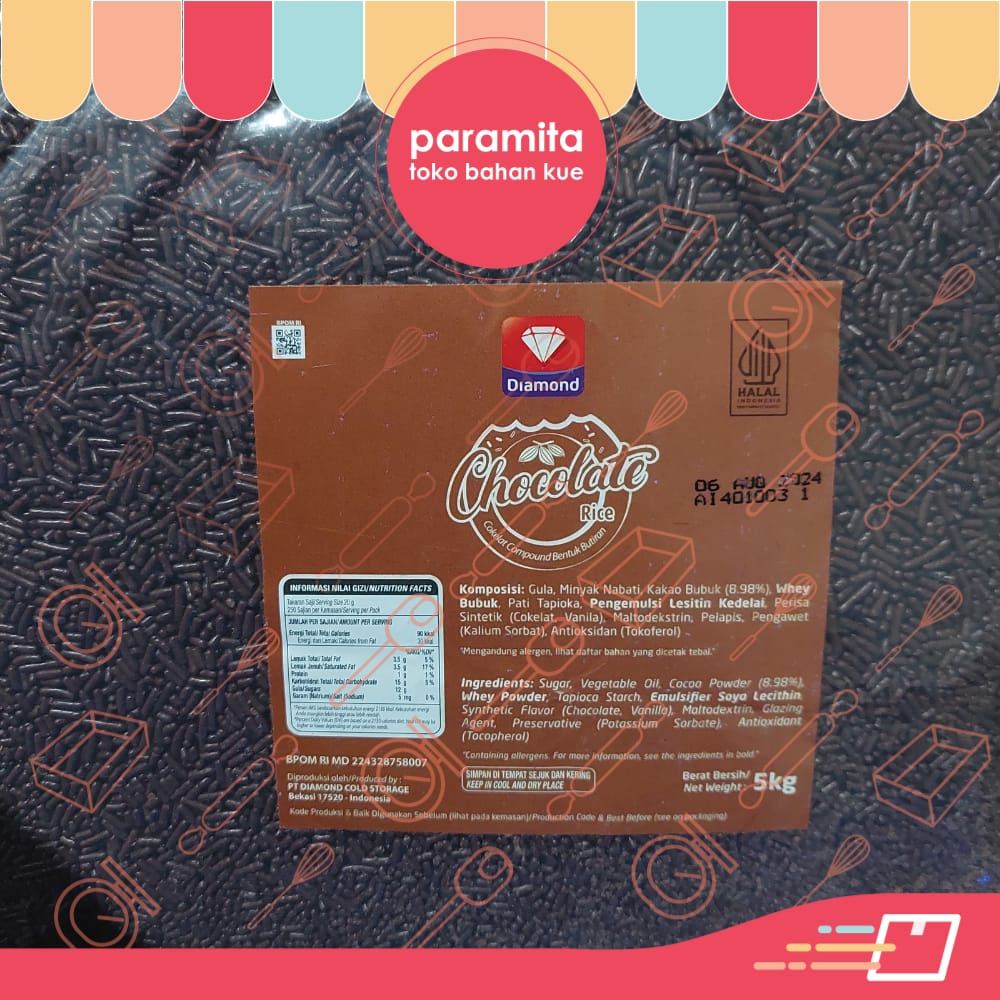 

Diamond Mesis Coklat Repack 1 Kg