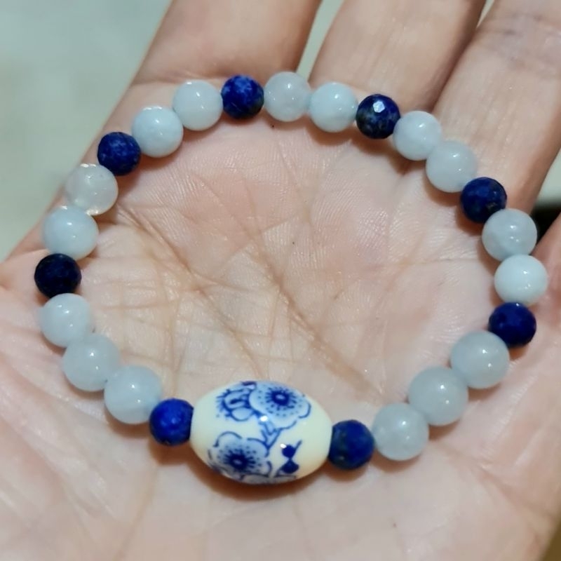AQUAMARINE & LAPIS LAZULI STONE