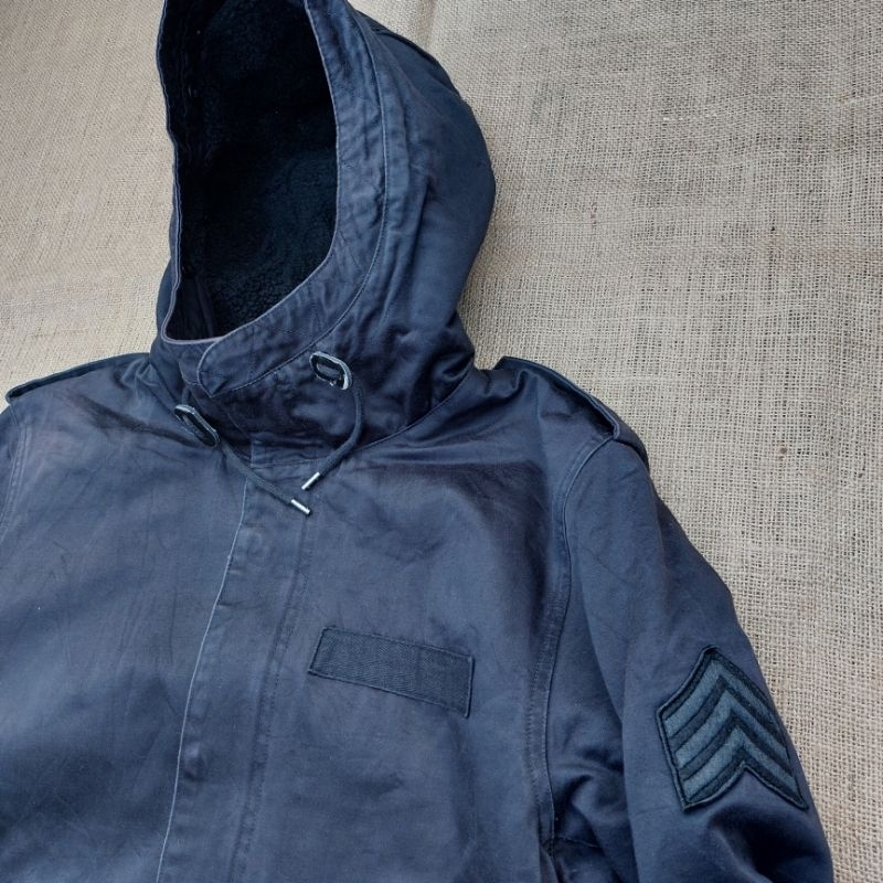 GU Uniqlo Jaket Army Fishtail Parka