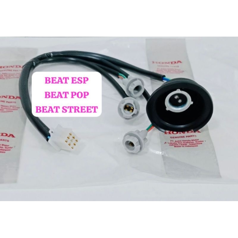 FITING LAMPU DEPAN BEAT ESP BEAT POP BEAT STREET FITTING PITING SOKET LAMPU DEPAN HONDA