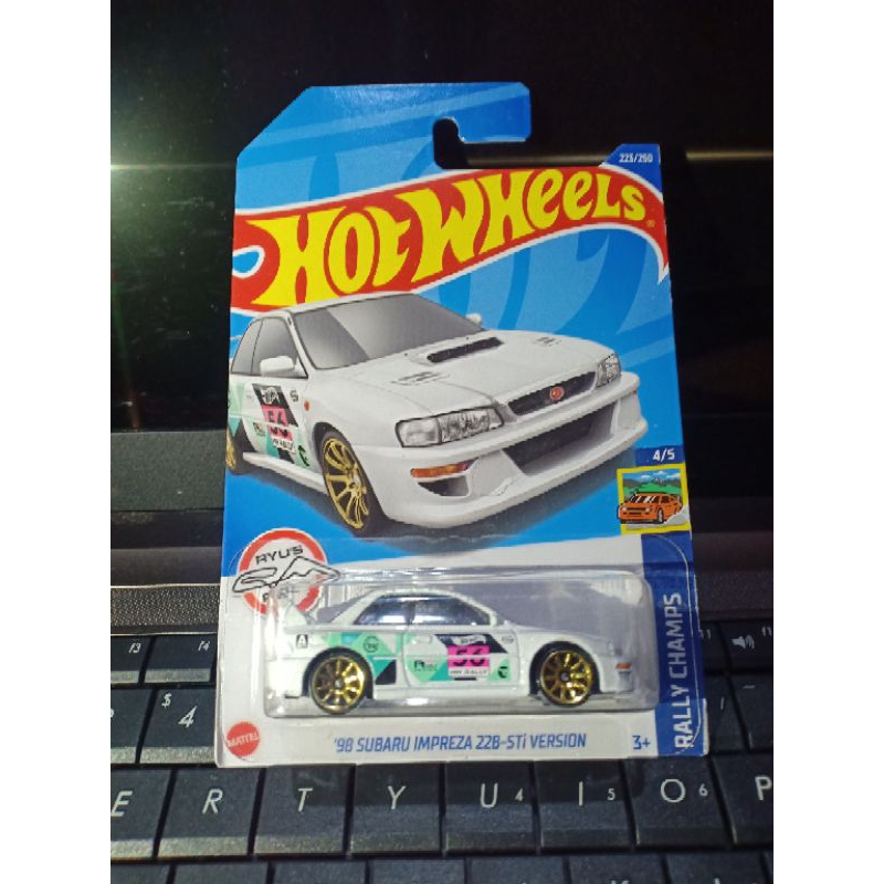 Hotwheels Subaru Impresaa White Version TH reguler