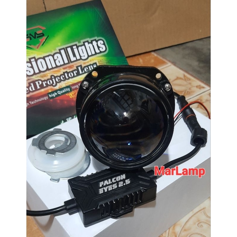 Biled SMS Falcon Eyes 2.5inch 40/50Watt Double bowl | Projie BILED SMS 2.5inch 40/50Watt Double Bowl