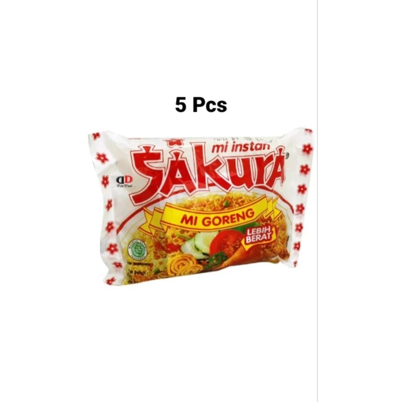 

Mie Sakura isi 5 Pcs