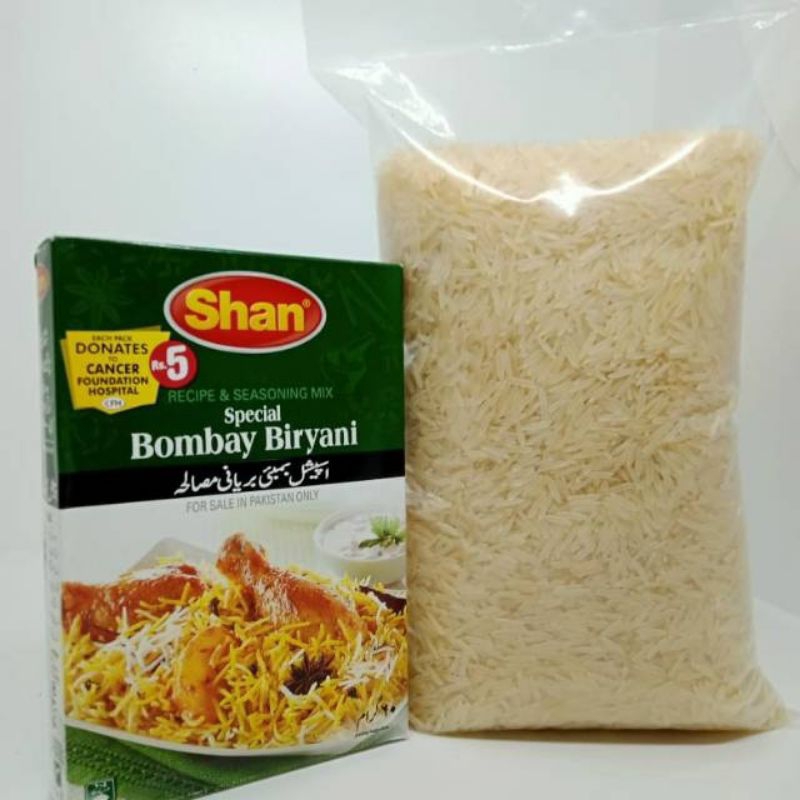 

Beras basmati 1 kg + 1 kotak bumbu beryani