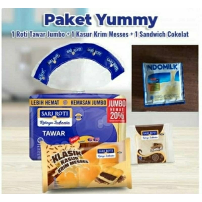 Paket sari roti ( paket yummy )