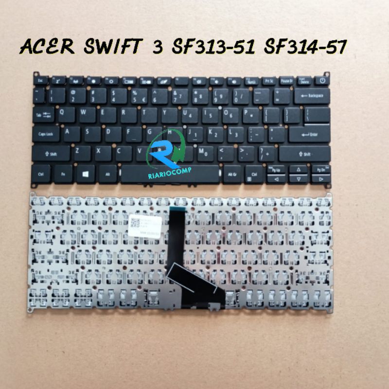 KEYBOARD ACER SWIFT 3 SF313-51 SF314-57 SF314-57G
