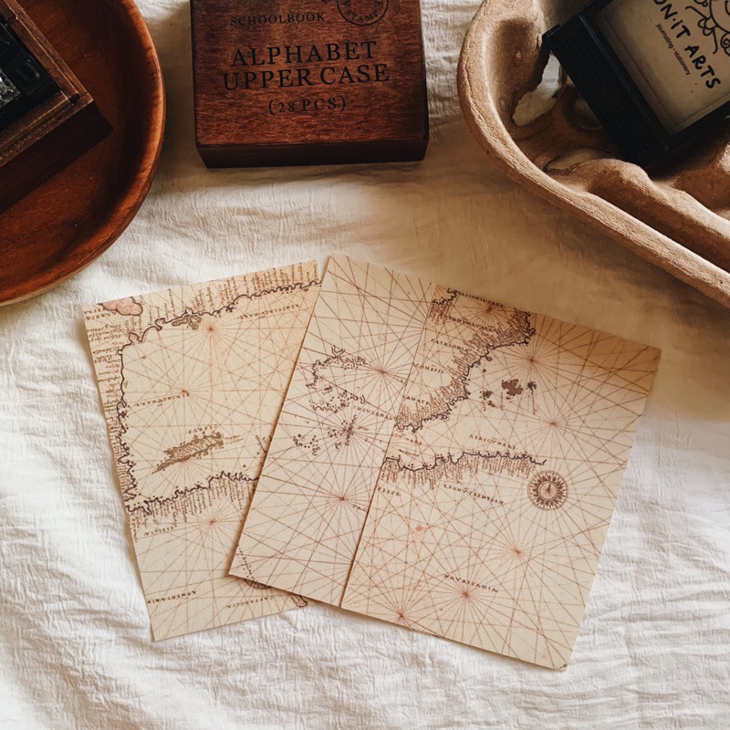 

JOURNALING/WANLI MAPS PAPER/KERTAS JOURNALING