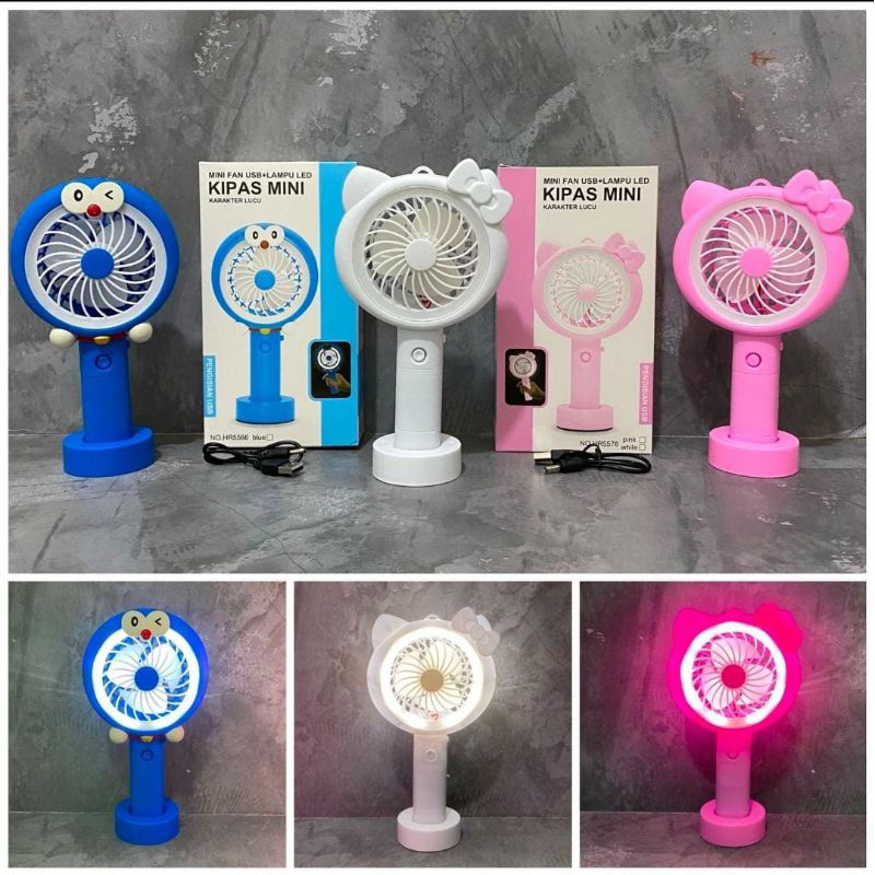 KIPAS PORTABEL MINI / MINI FAN LED RIGHT