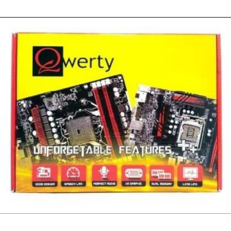 MOTHERBOARD QWERTY G41 LGA 775