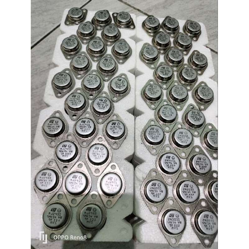 transistor 2n3055 MJ 2955 jengkolan