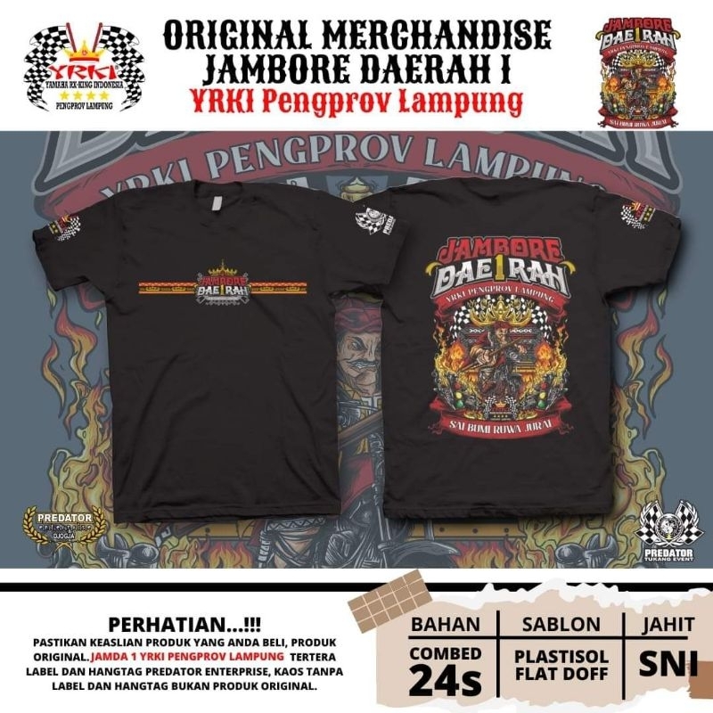 Kaos Jamda 1 YRKI Pemprov. Lampung