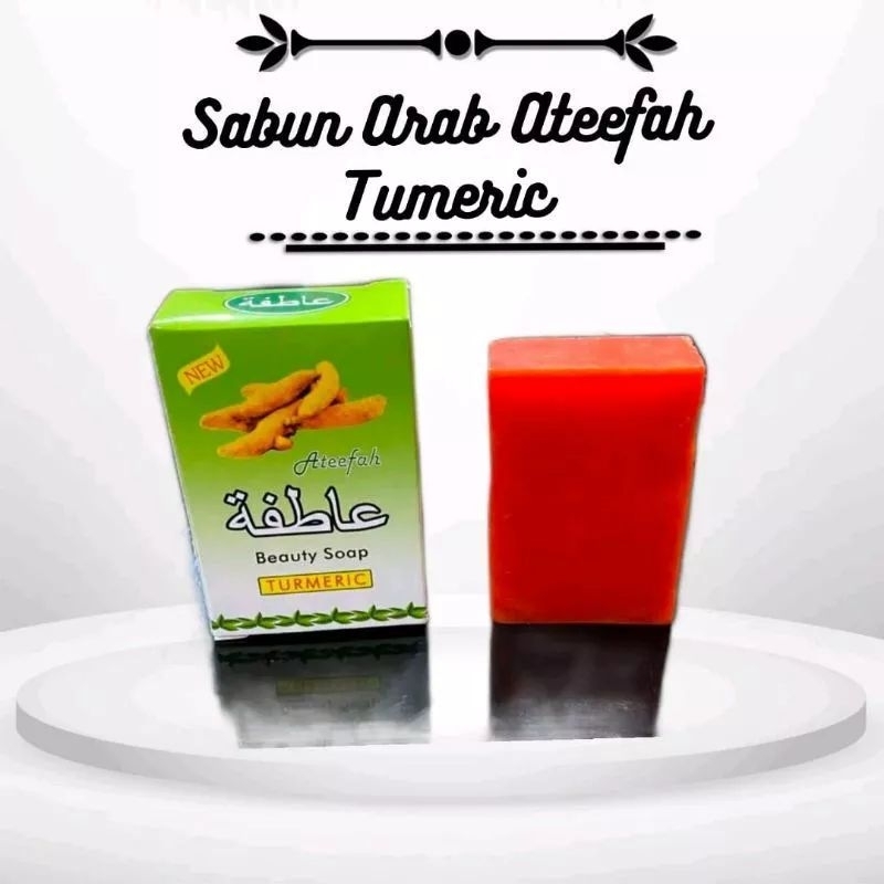Ateefah Sabun Arab Turmeric Ateefah