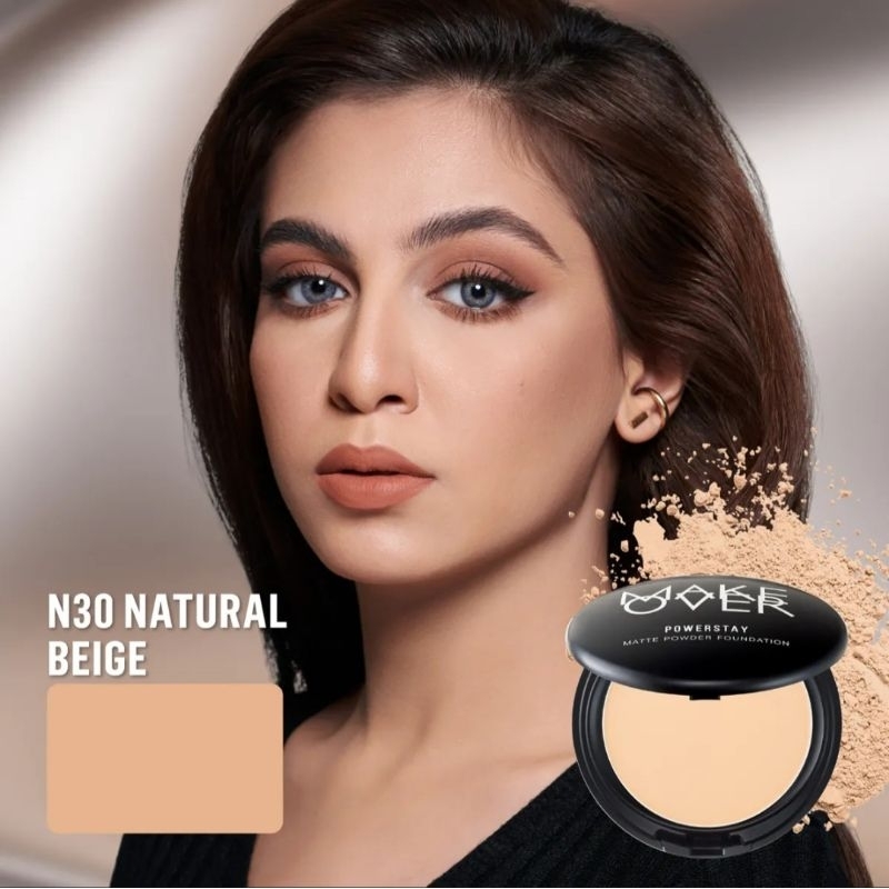 N30 NATURAL BEIGE MAKE OVER POWDER FOUNDATION BEDAK PADAT