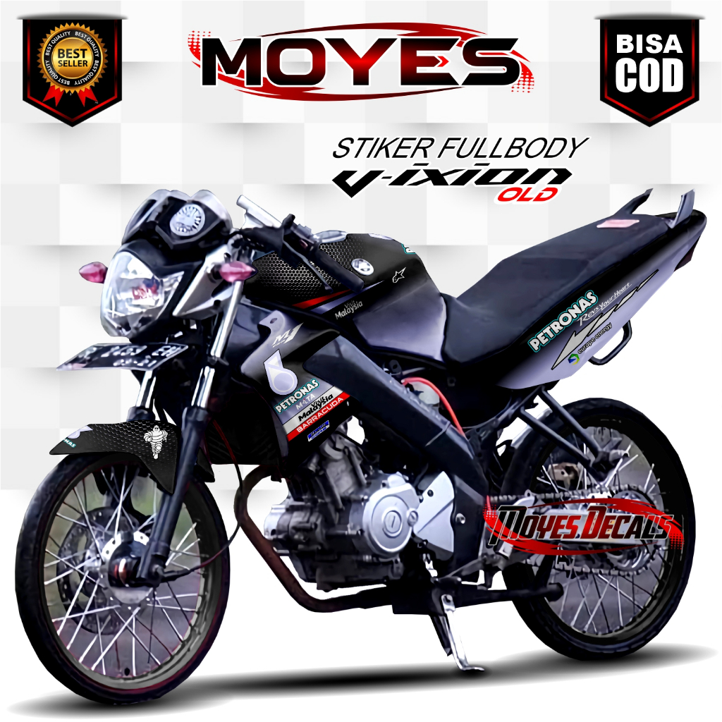 Decal Vixion Old Fullbody Stiker Vixion Lama Fullbody Decal Variasi Vixion Old Fullbody Variasi Raci