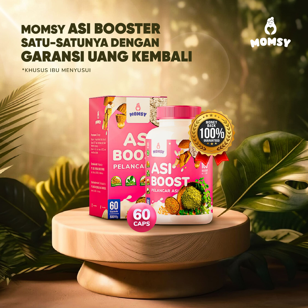 MOMSY Asi Booster Pelancar Asi - 5 Momsy @60caps