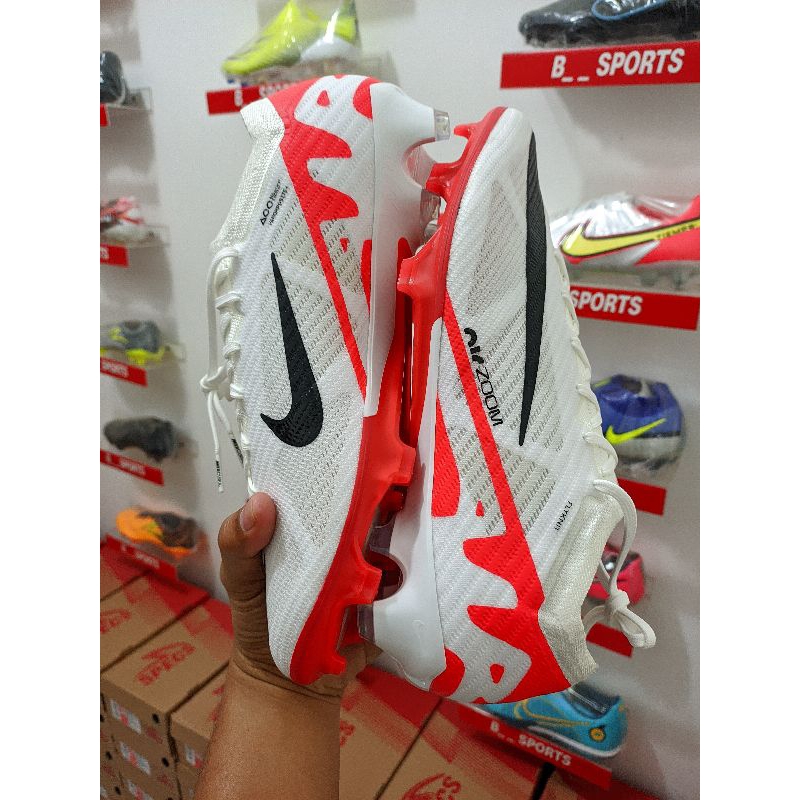 Sepatu Bola Nike Zoom Mercurial Vapor 15 Elite FG Original DJ5978-600