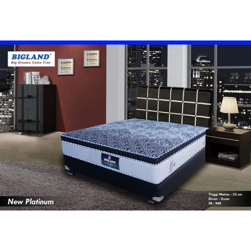 Springbed Bigland New Platinum