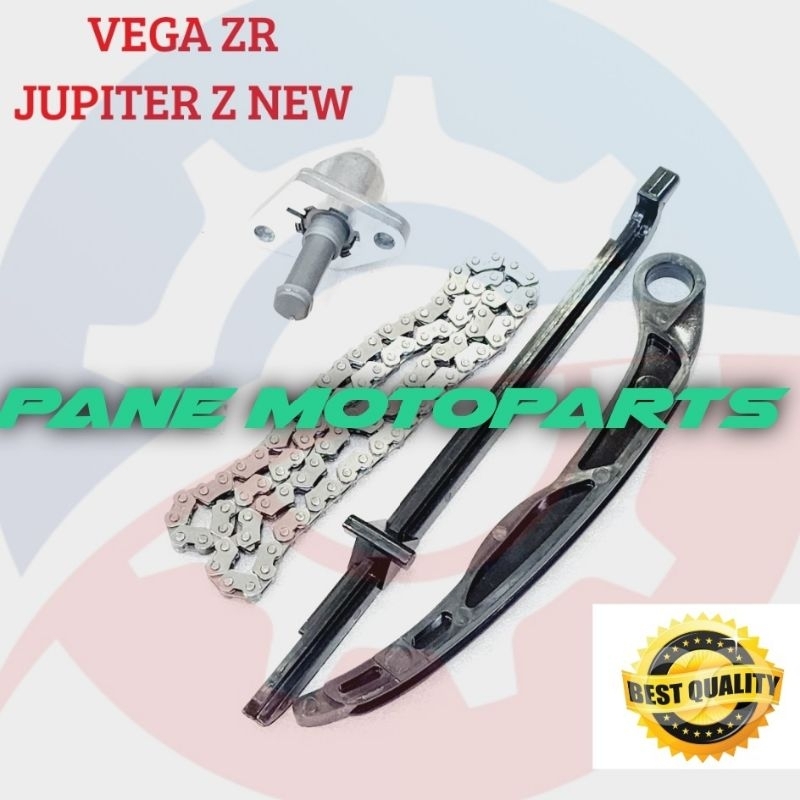 RANTAI KETENG TONJOKAN TENSIONER LIDAH KARET BANTALAN KETENG VEGA ZR JUPITER Z NEW SALIB ROBOT 2010-