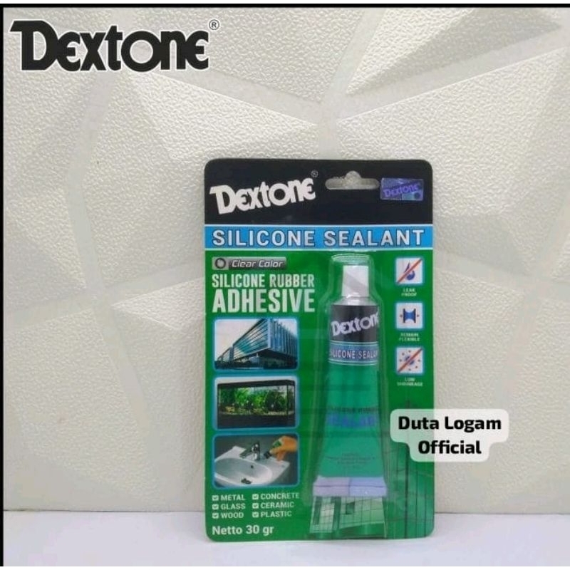 Lem Kaca Sealant Silikon Odol DEXTONE 30 gr
