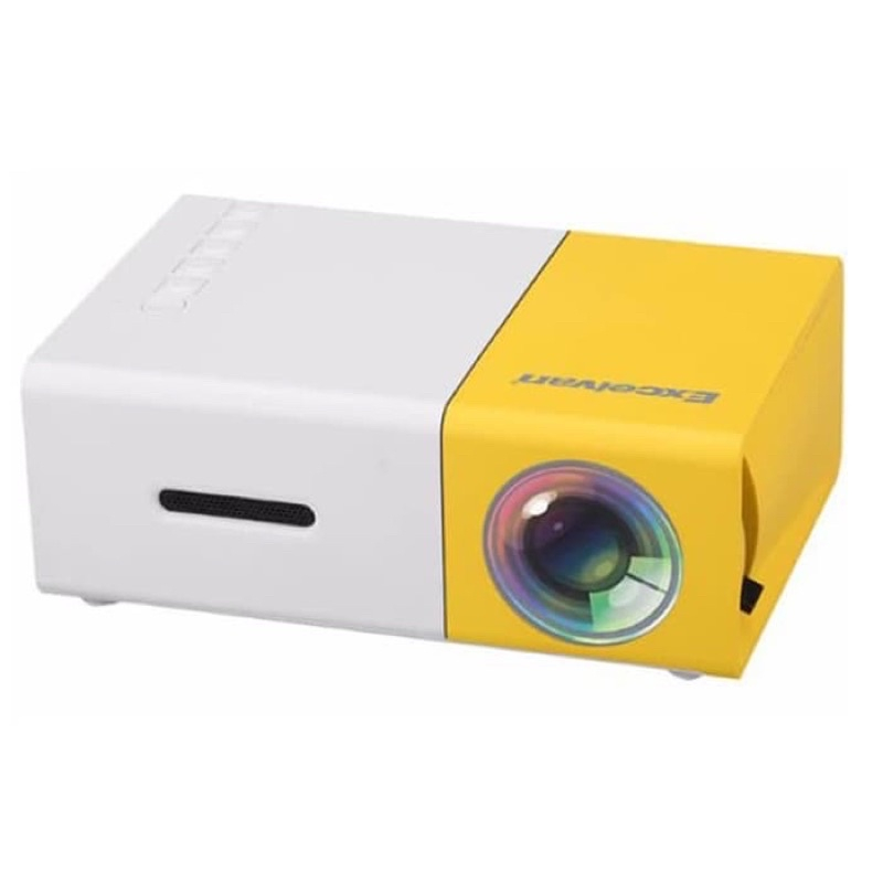 Mini Proyektor Projector LED Portable Home YG-300 LCD Theater Bioskop Layar Infocus Nonton Bola