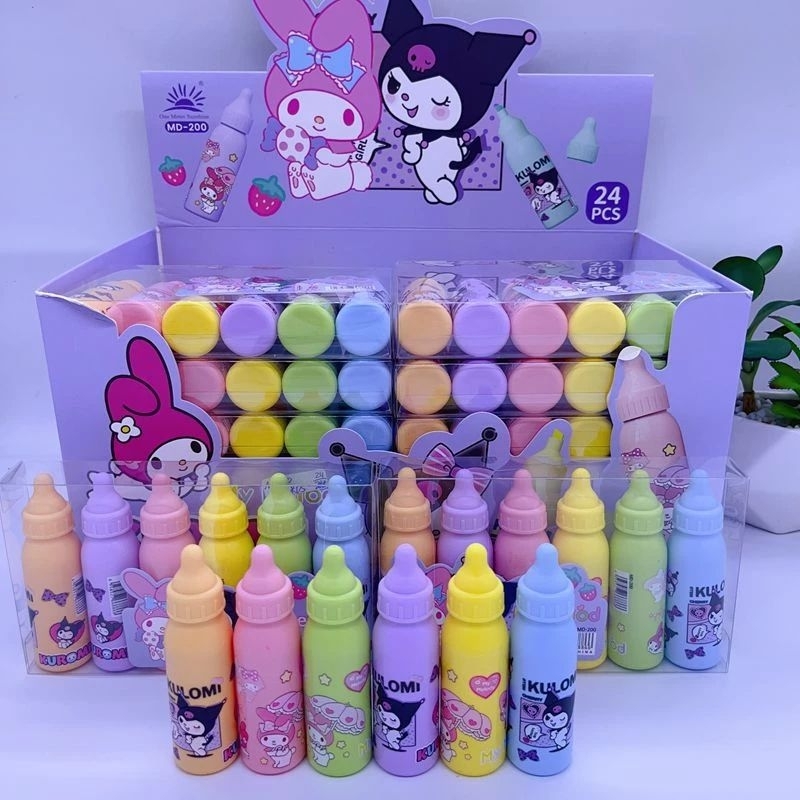 

sanrio Highlight 6 warna botol dot stabilo sanrio