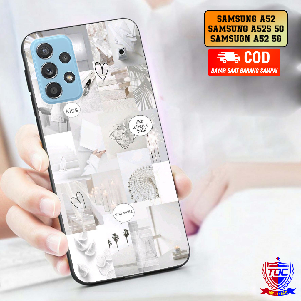 CASE SAMSUNG A52 / A52S / A52 5G 2023 - Casing Terbaru TOP ONE CASE [ MOTIF 05 ] Silikon - Case Hp S
