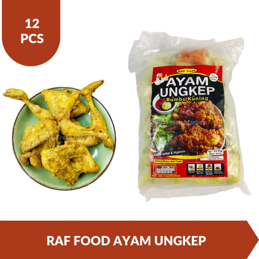 

Raf Food Ayam Ungkep 12 Potong
