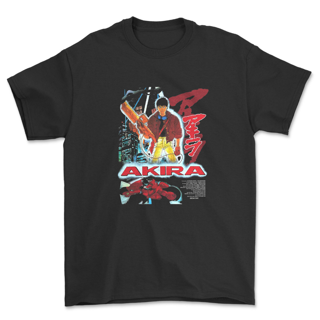 Kaos Akira Vintage Poster Anime T-shirt