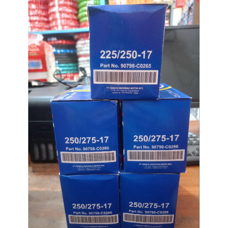BAN DALAM 250/275-17 YTUBE PRODAK DARI YAMAHA