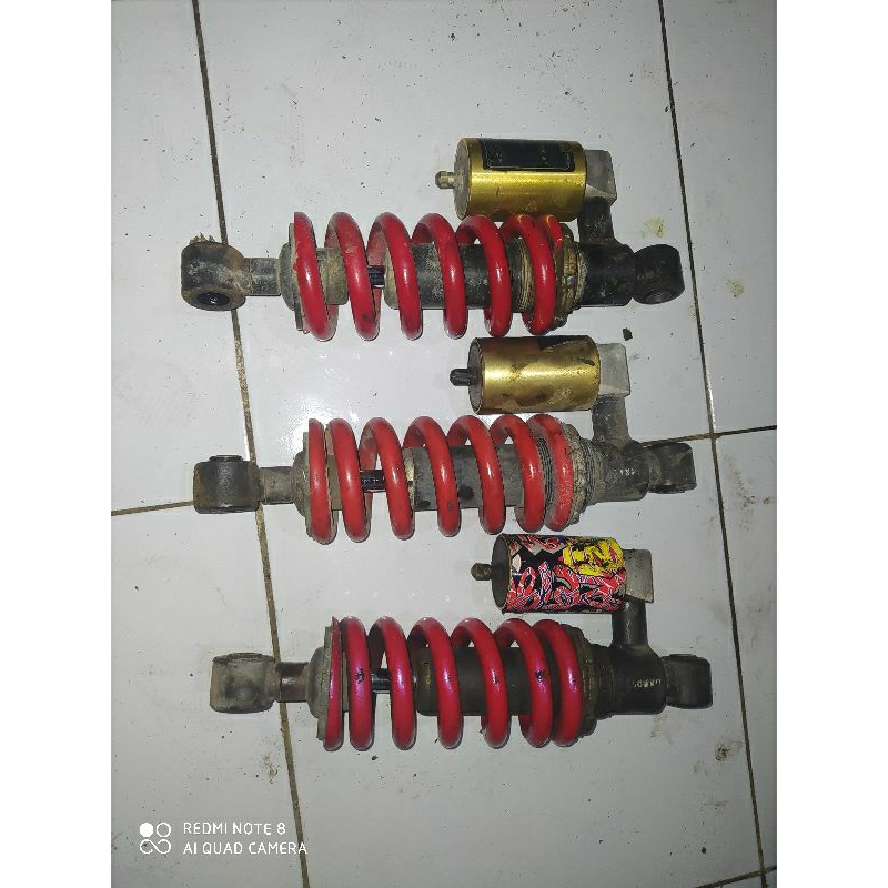 shock kawasaki ninja rr new bagian belakang original second normal fungsional