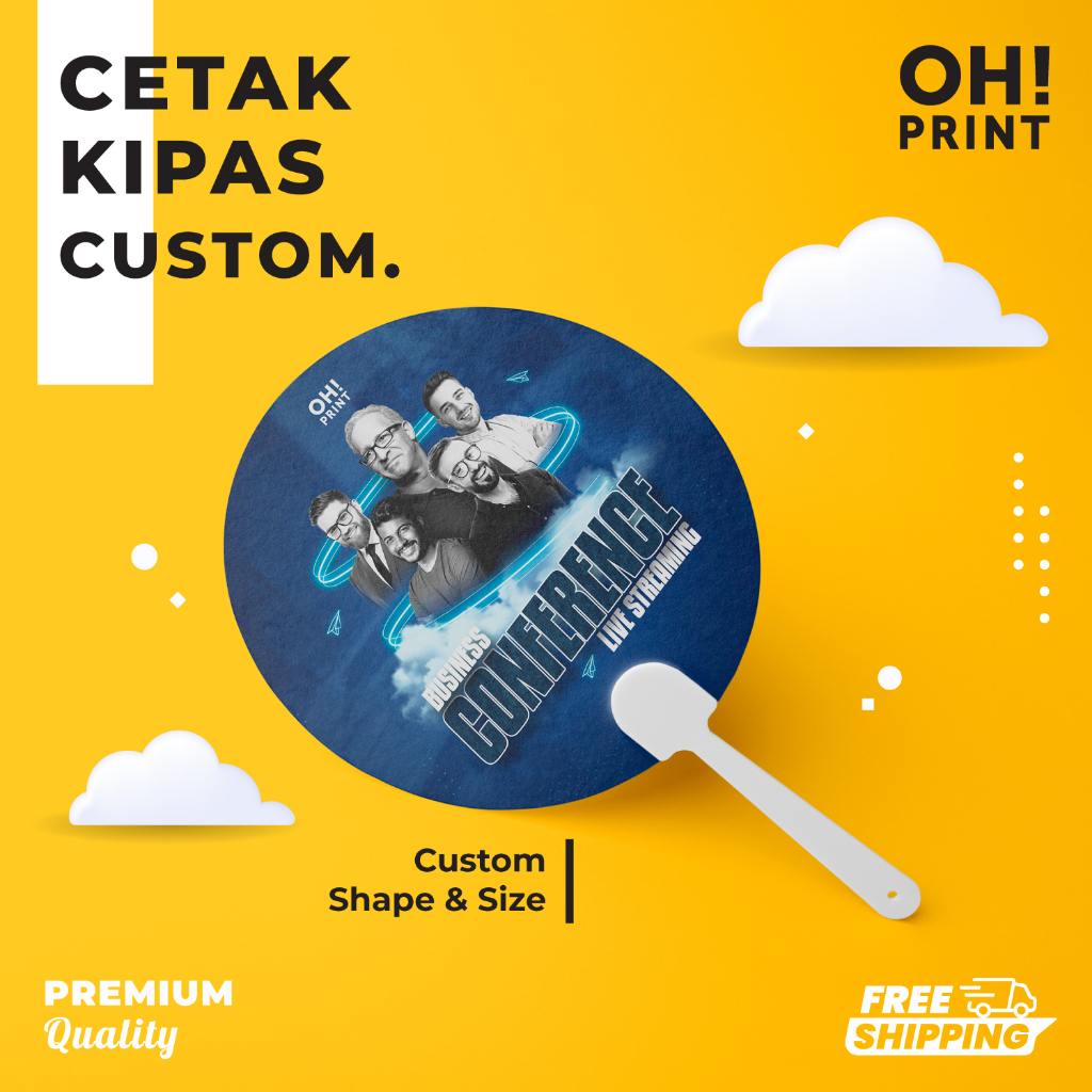 Cetak Kipas Souvenir Custom | Cetak Kipas Custom
