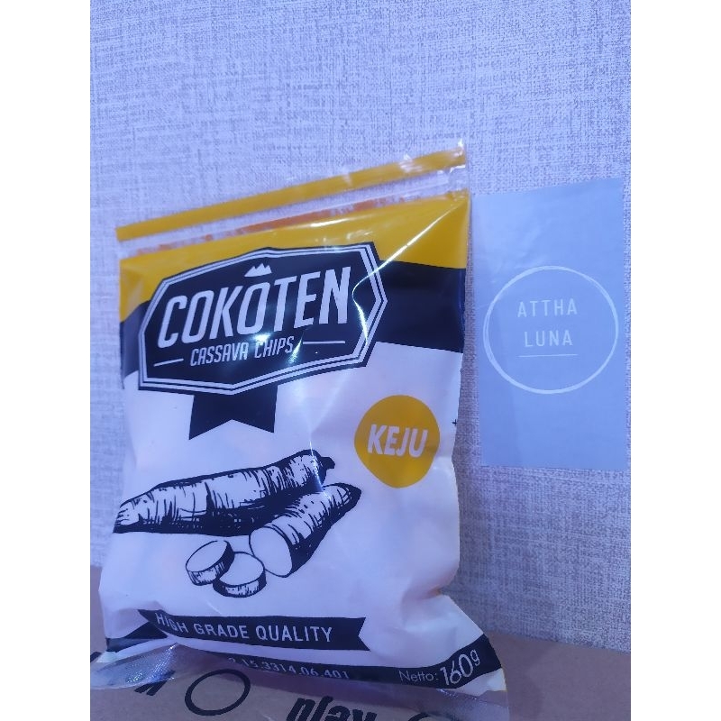

cokoten keripik singkong 4 Rasa ( ASin, Balado,Kejupedas & Keju )
