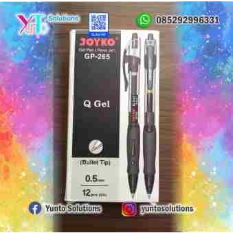 

Pen Joyko GP-265 Q Pena Gel 0.5 mm Hitam Kotak