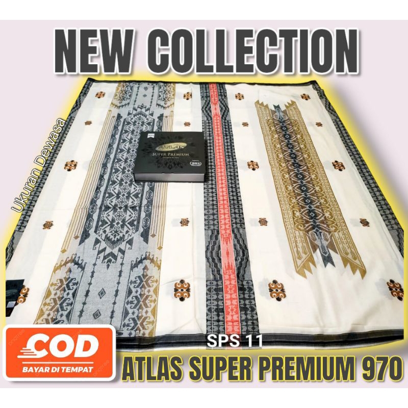 Sarung Atlas Super Premium S970 Original Support BHS Silver Quality