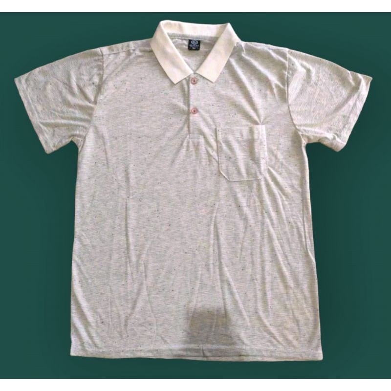 Kaos Polo Pria Import Polos Cream Atasan Pria