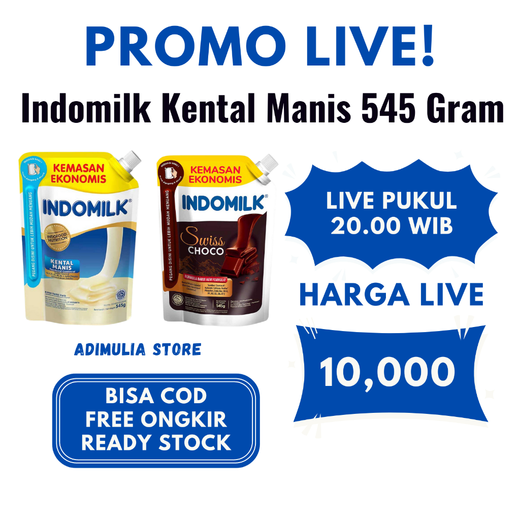 

Indomilk Kental Manis 545 gram