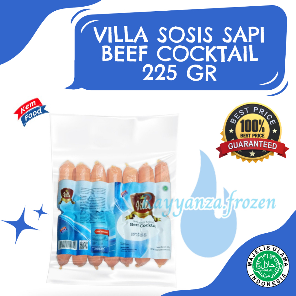 

Villa Sosis Sapi - Beef Cocktail 225 gr