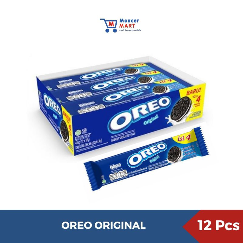 

Oreo Original/Oreo Vanila Isi 12 Pcs