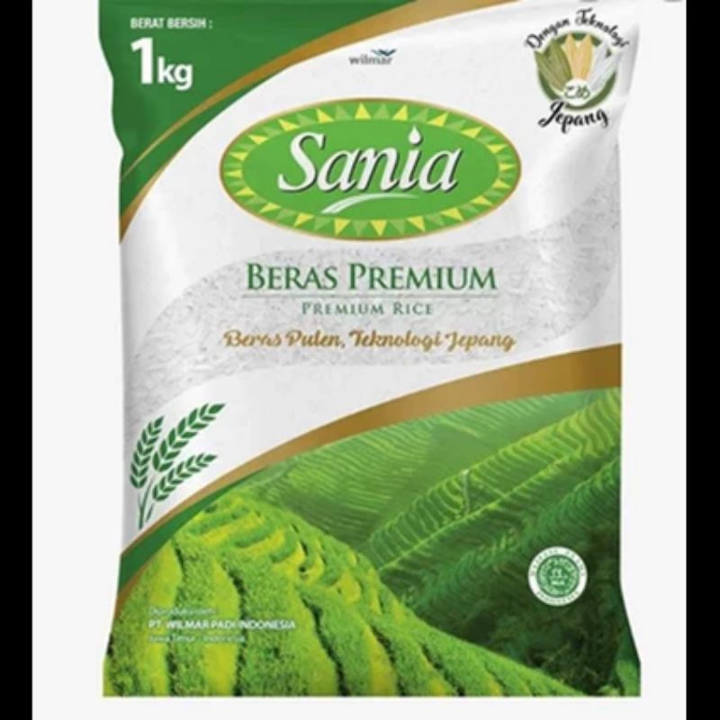 

BERAS SANIA // BERAS PREMIUM 1 KG