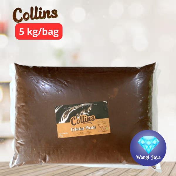 

Collins Coklat Pasta 5 Kg/Collins coklat filling 5 Kg/Cokelat Pasta-Selai Coklat 5kg Terlaris!!!