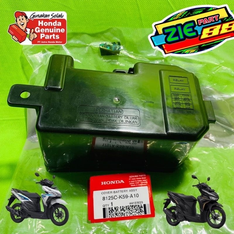 cover tutup dalam aki batre Vario 125 150 2015 2016 2017 2018 Vario esp k59 k60