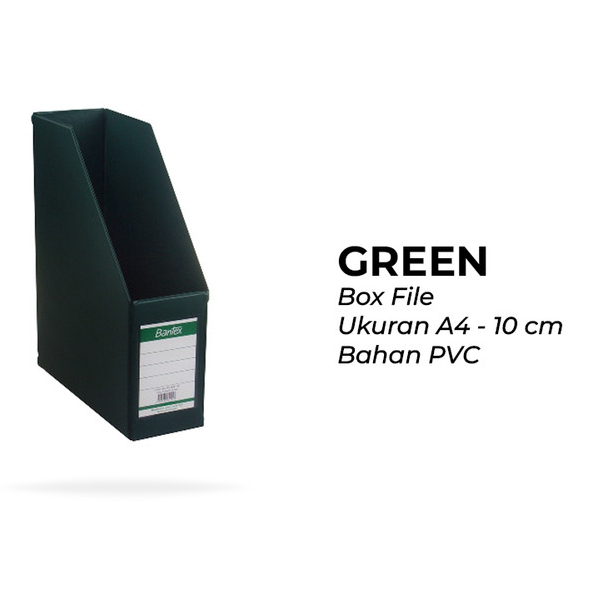 

Box File Bantex 4011 Folio 10cm Green