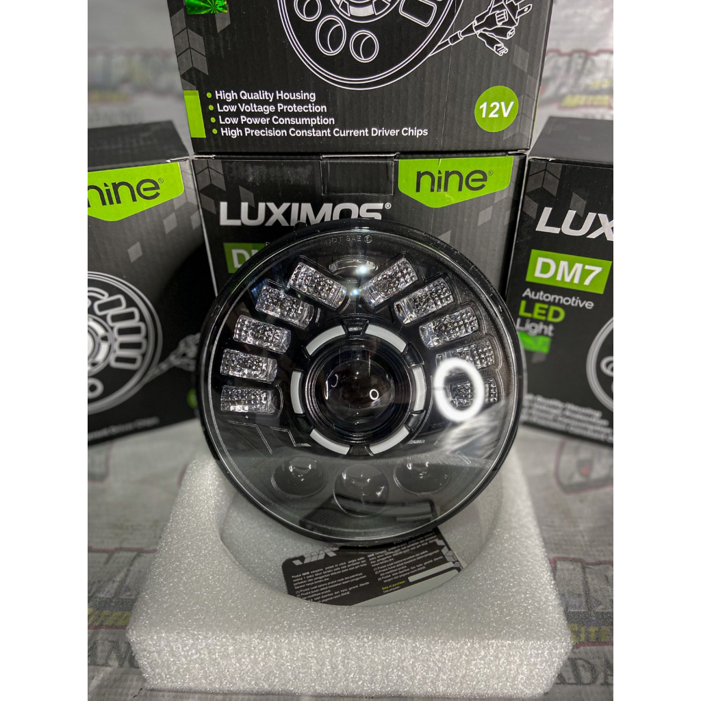 lampu dpn ninja daymaker led luminos