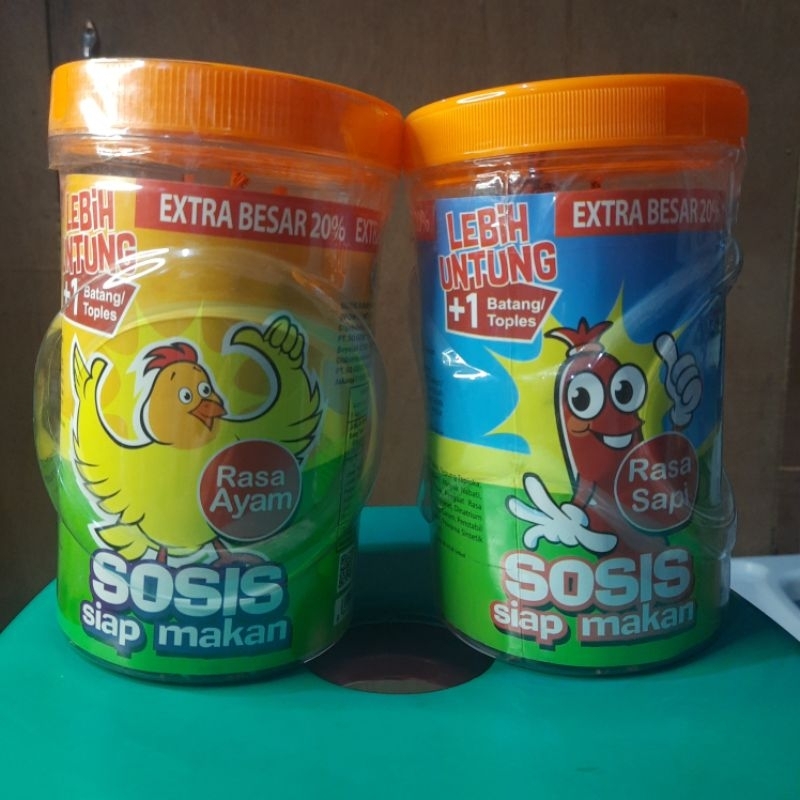 

Sosis SoNice Siap Makan +1Batang/Toples