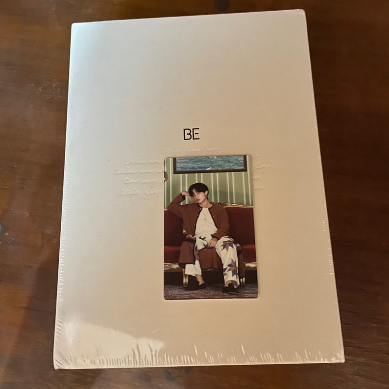 ALBUM BE DELUXE SEALED + LUCKY DRAW BE VERTICAL SIT TAEHYUNG V