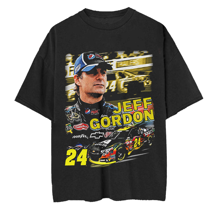 Kaos Nascar Jeff Gordon Premium Oversize T-Shirt