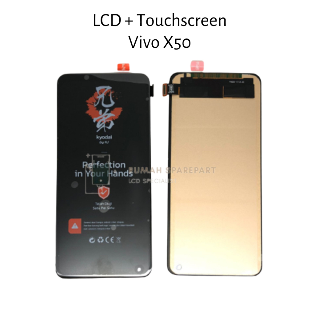 LCD + Touchscreen Vivo X50 Ori FullSet