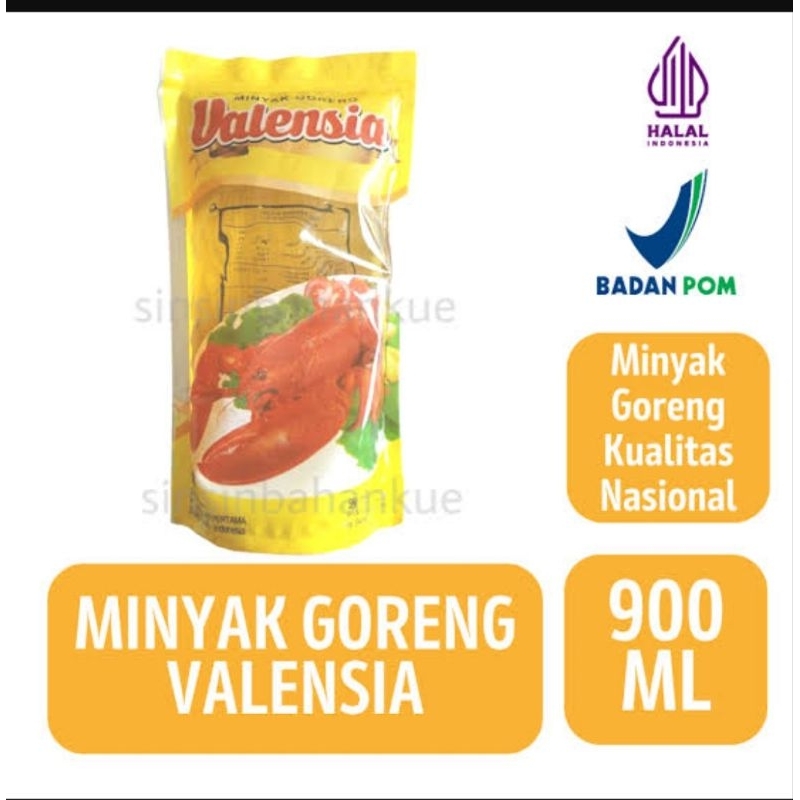 MINYAK GORENG VALENSIA 900ML