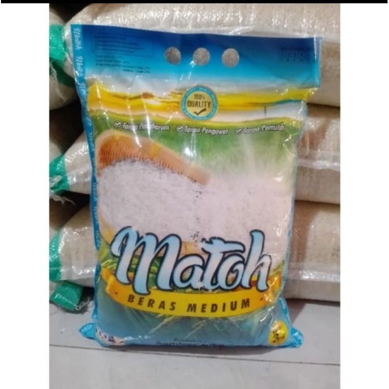 

Beras Teratai 3 kg/Beras Yaris 3 kilo