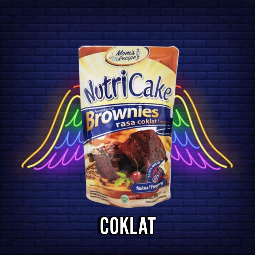 

brownies instan nutricake brownis instant kukus